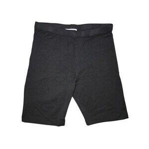 Cotton Citizen Siena Biker Shorts Women’s Small Black Supima Cotton/ Modal NWOT